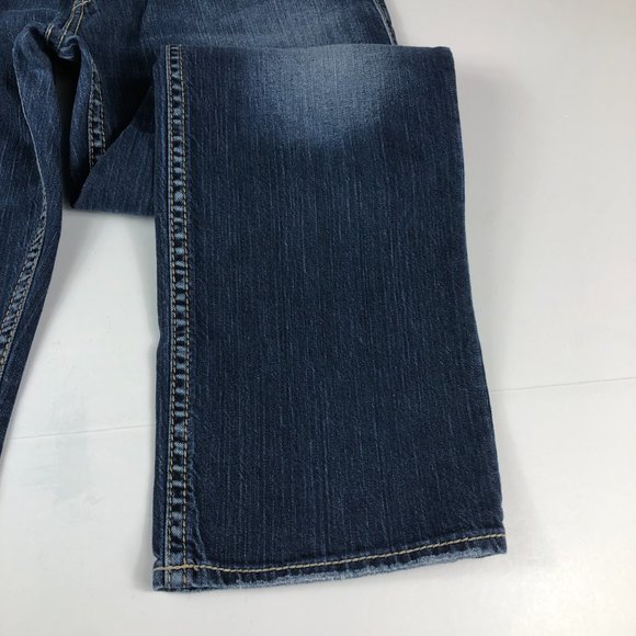 Silver Jeans Men's 37 x 30* Grayson Heritage Straight Leg Blue Faded Denim Pants - Picture 4 of 16